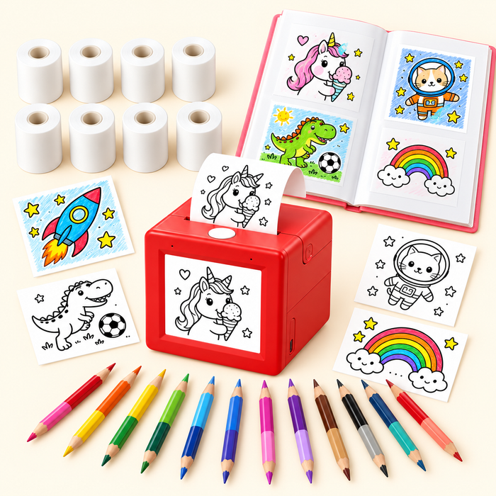 AI Magic Sticker Printer Bundle