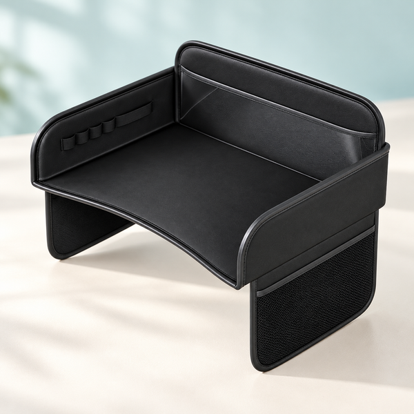 Car seat travel tray