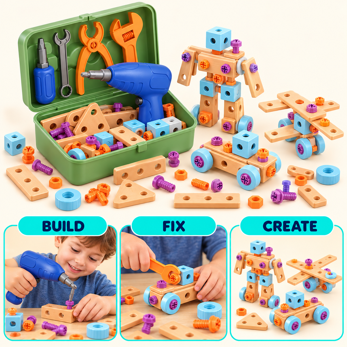 Junior Engineer Tool Set (126 pieces)