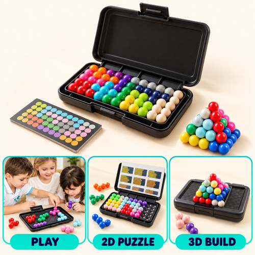 IQ Puzzle Brain Game (200 Challenges)