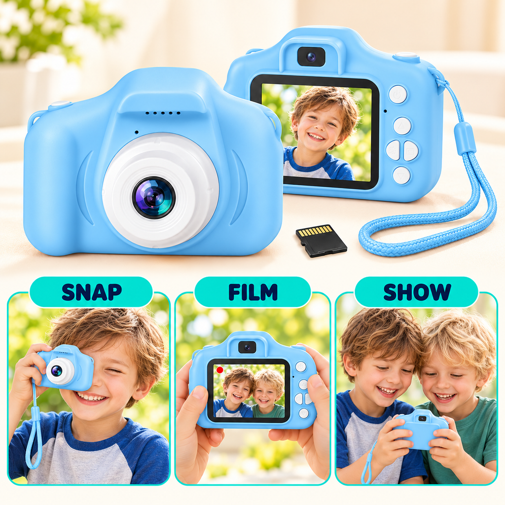 Kids’ Digital Camera (with 32GB memory card)