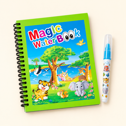 Magic Water Painting Book