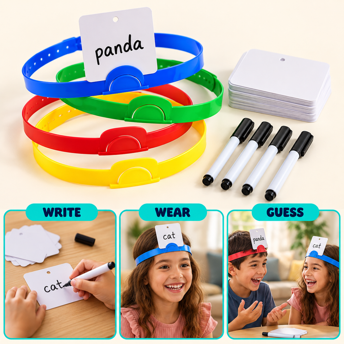 “Who Am I?” Headband Guessing Game
