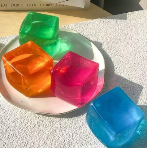 Jumbo Squishy Ice Cube