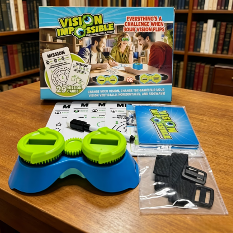 Upside-Down Vision Challenge Game