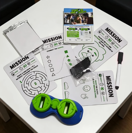 Upside-Down Vision Challenge Game
