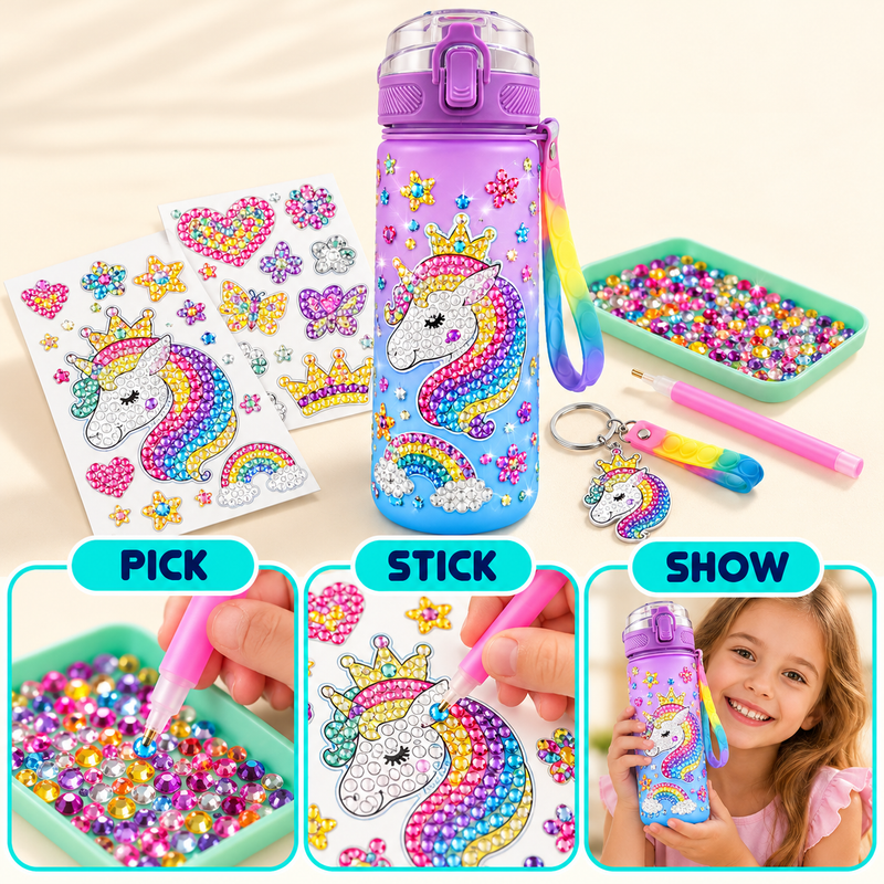 Gem water bottle kit